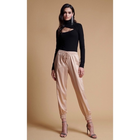 Rachel Parcell Pants - NWT Rachel Parcell Satin Joggers